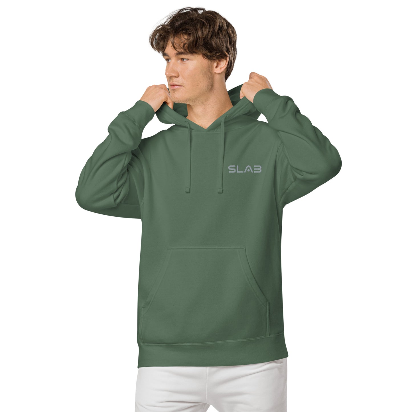 SLAB Unisex pigment-dyed hoodie image 10