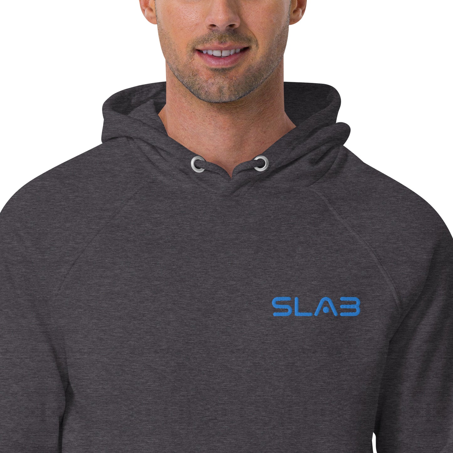 SLAB Unisex eco raglan hoodie image 10