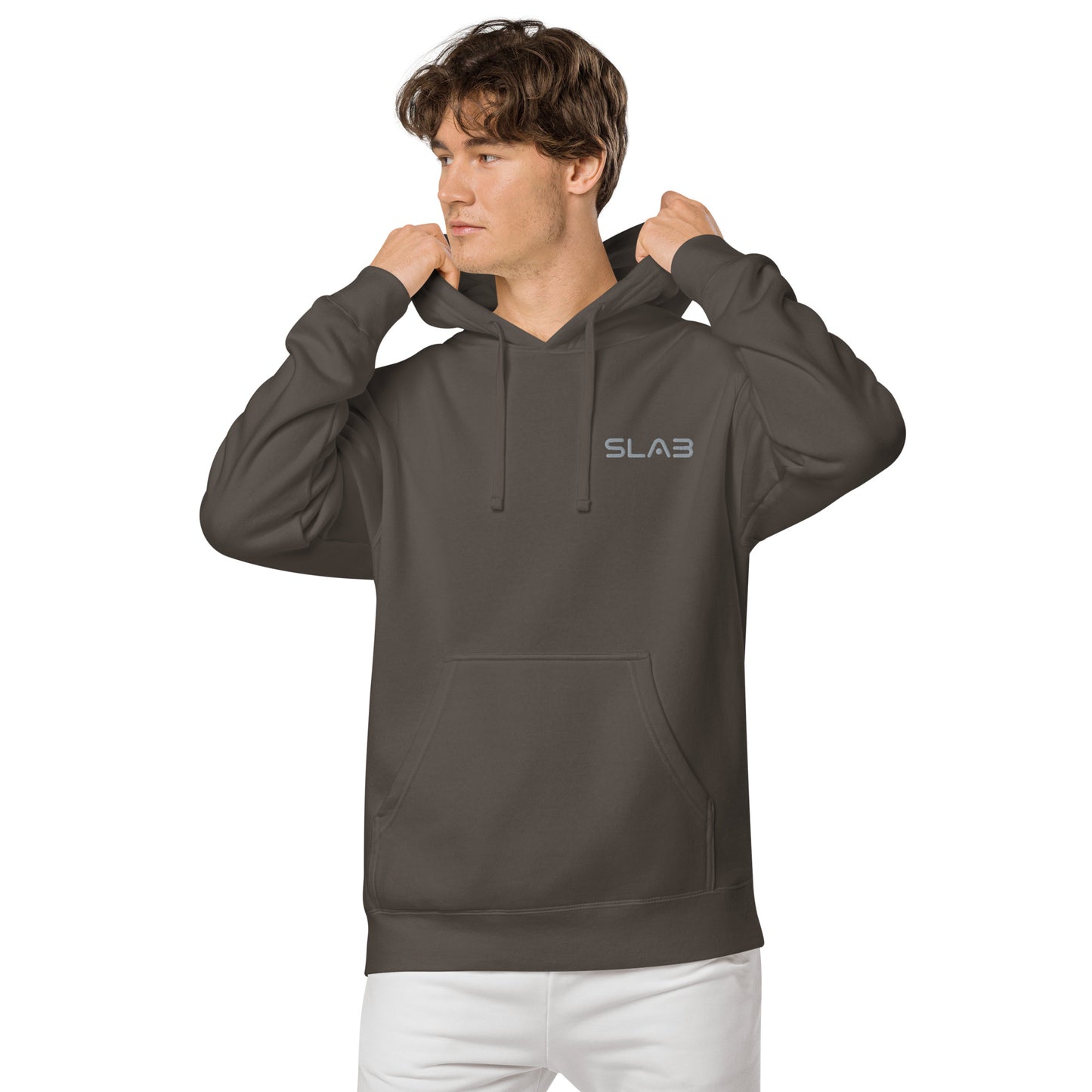 SLAB Unisex pigment-dyed hoodie image 4