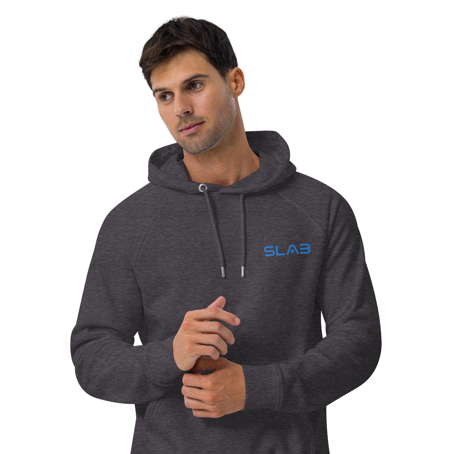 SLAB Unisex eco raglan hoodie image 14
