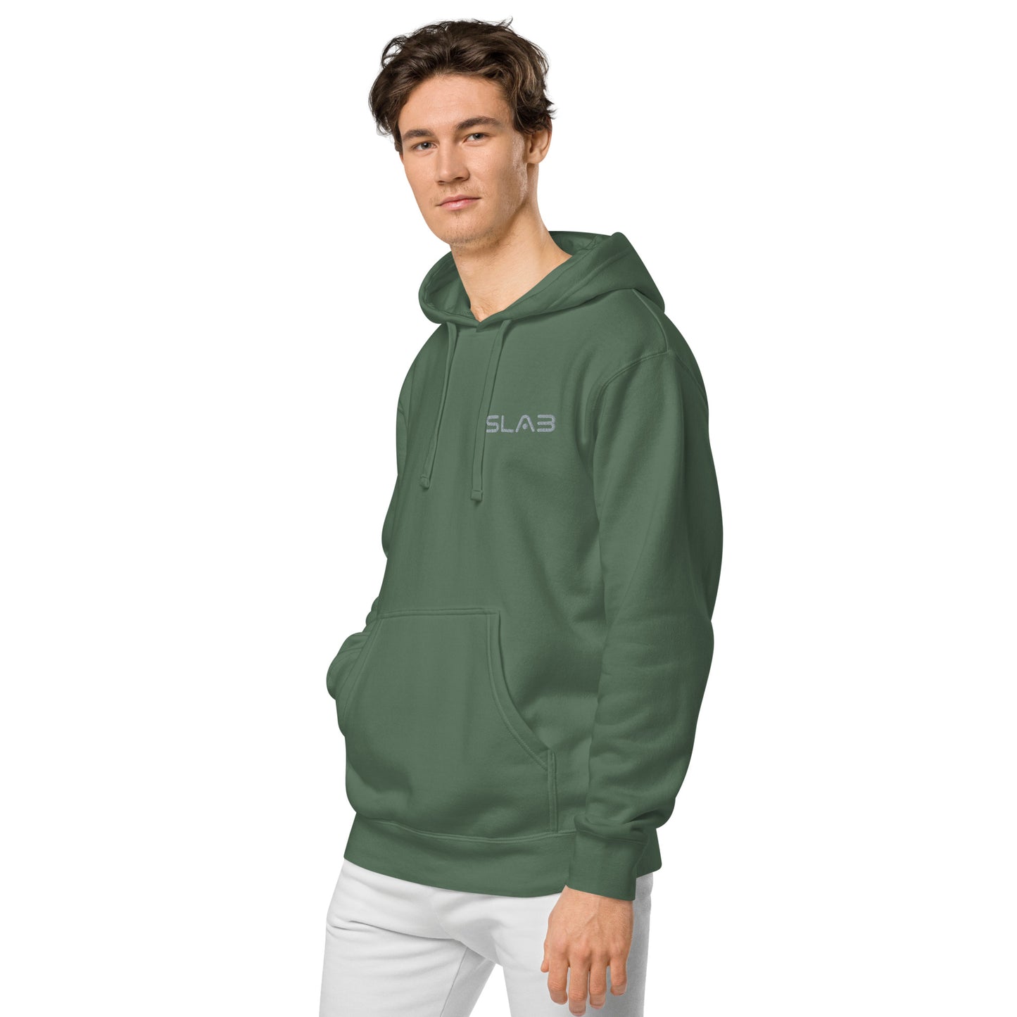 SLAB Unisex pigment-dyed hoodie image 8