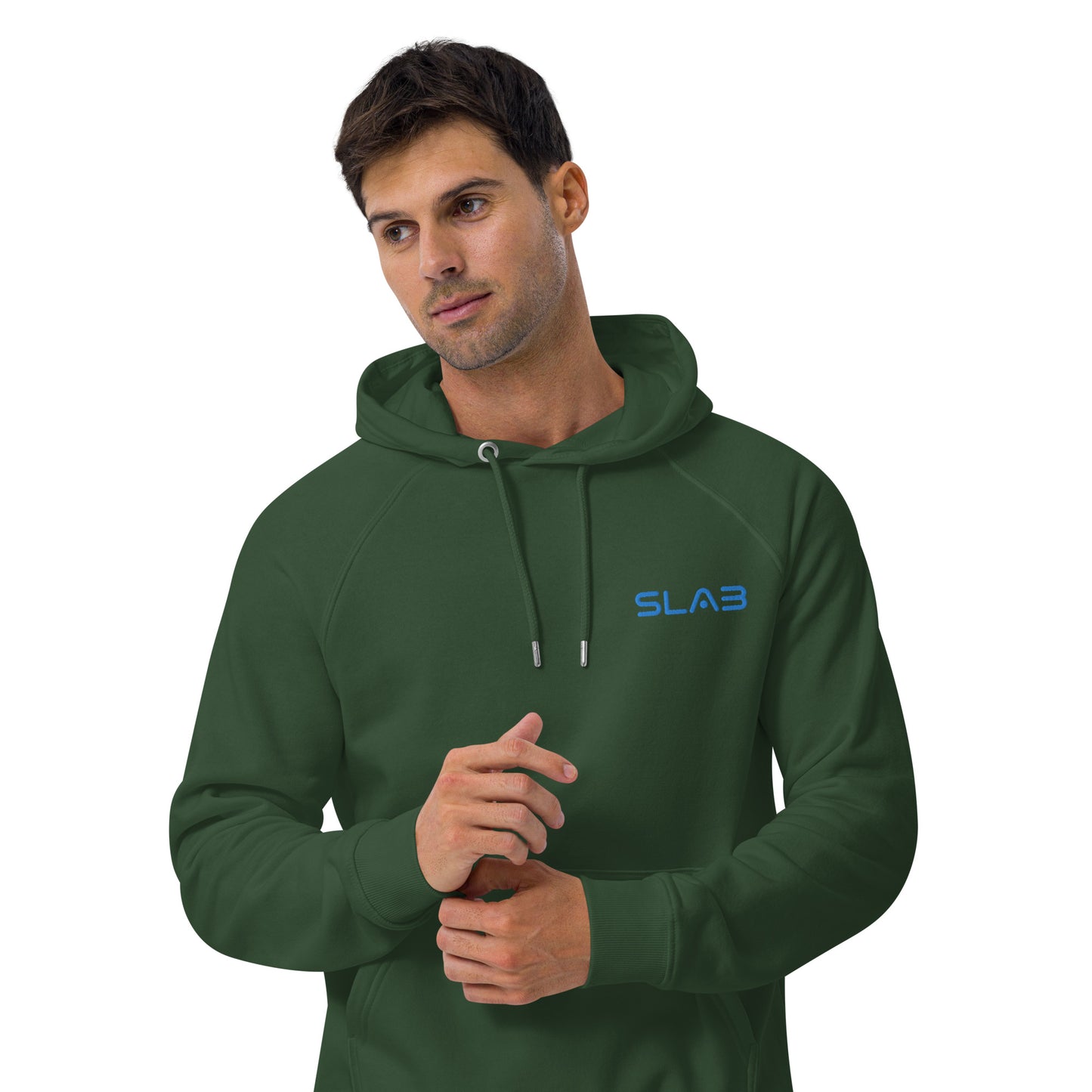 SLAB Unisex eco raglan hoodie image 19