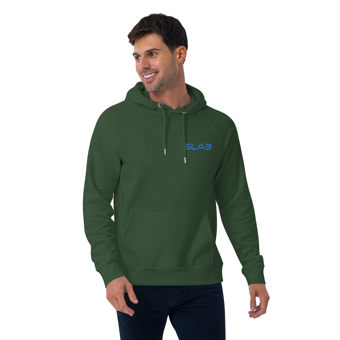 SLAB Unisex eco raglan hoodie image 17