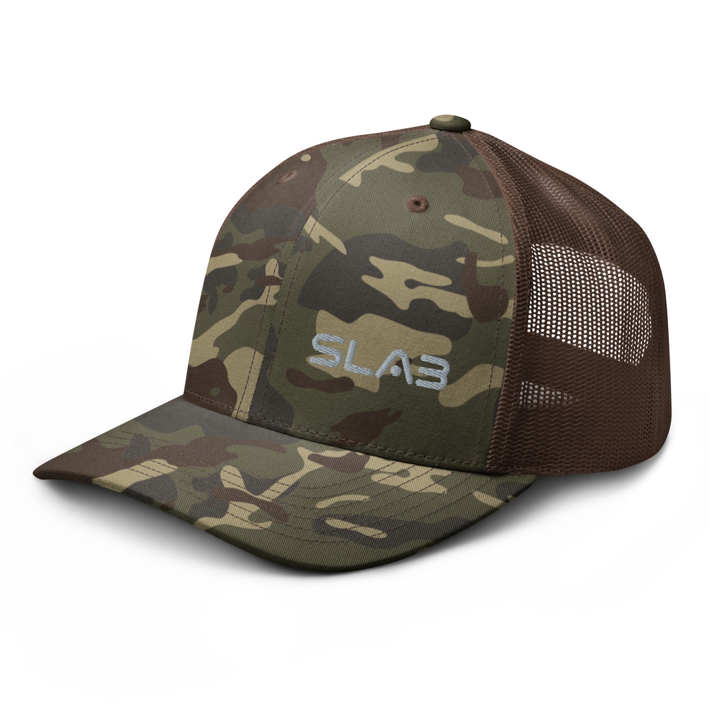 SLAB Camouflage trucker hat image 8