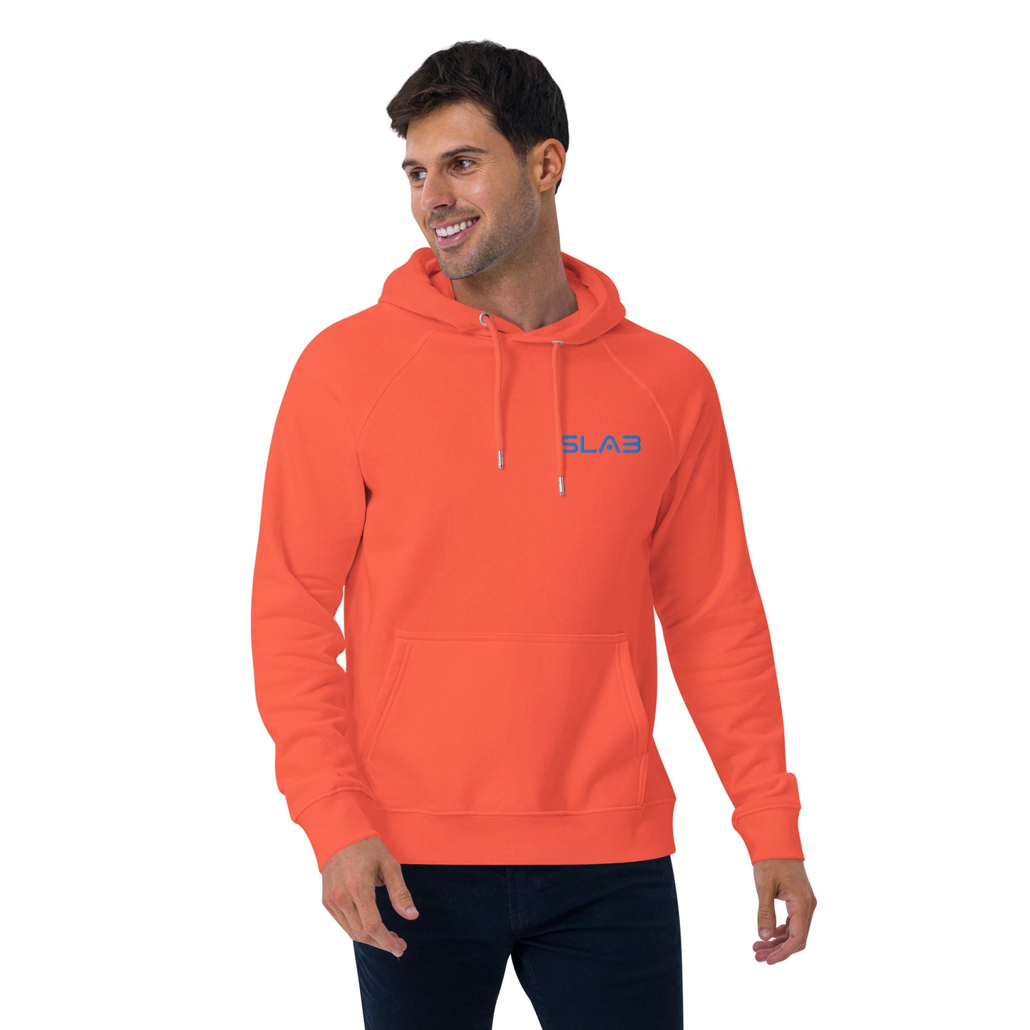 SLAB Unisex eco raglan hoodie image 22