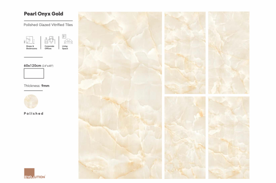Pearl Onyx Gold 60x120 image 1