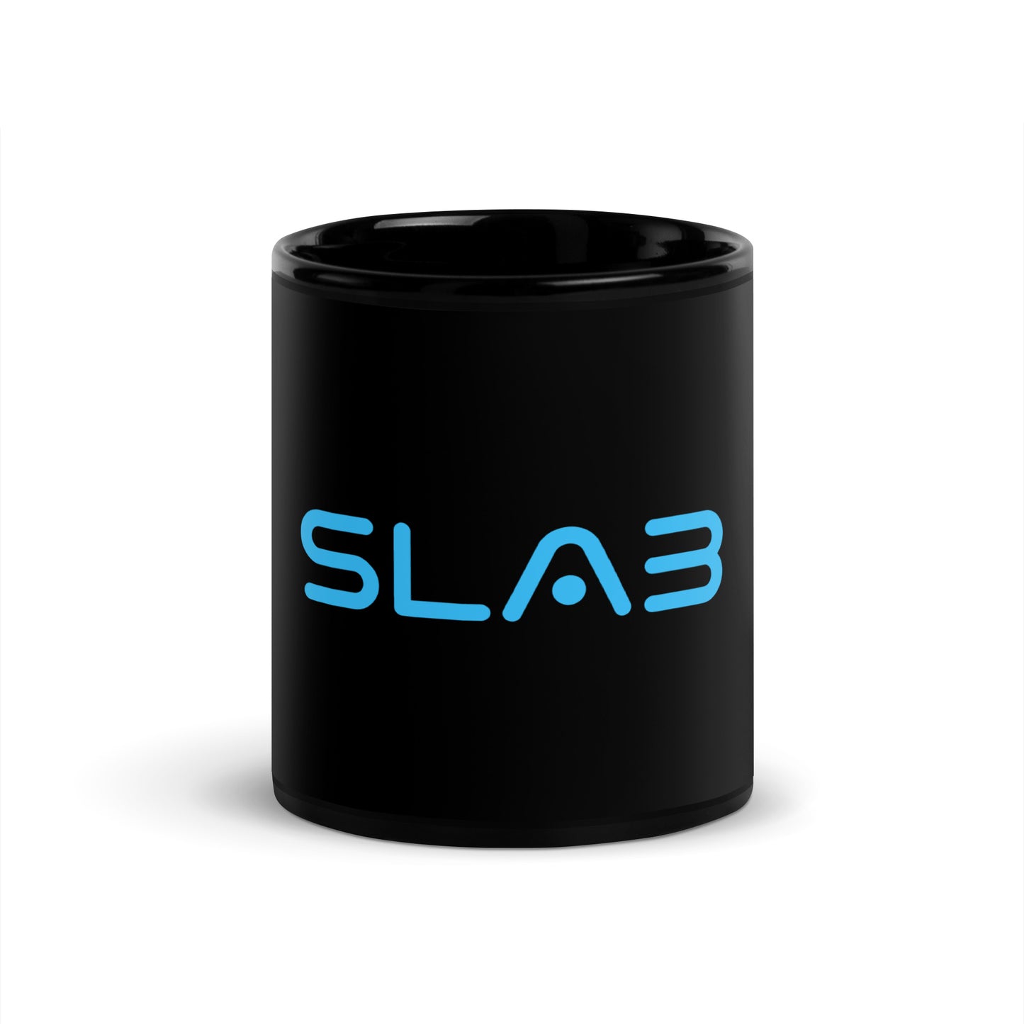 SLAB Black Glossy Mug image 3
