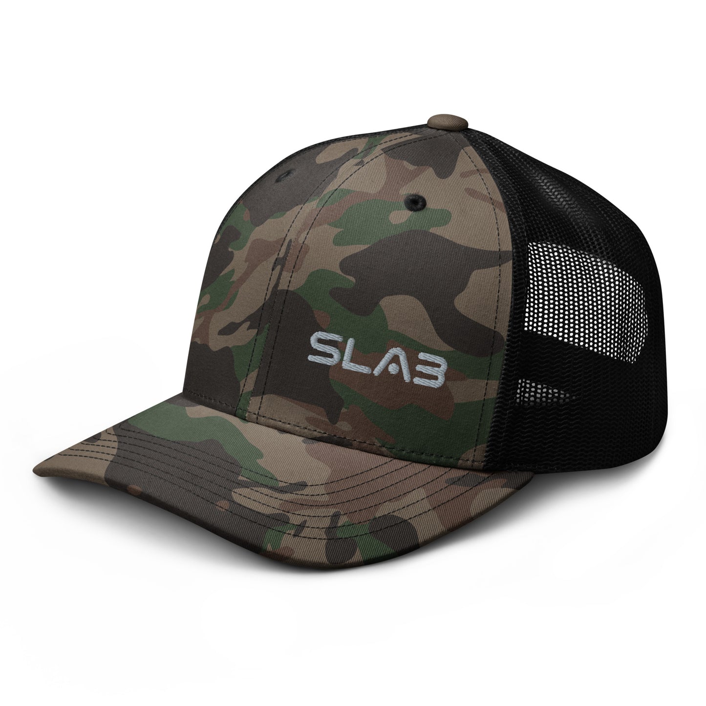 SLAB Camouflage trucker hat image 2