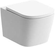 Agatha Rimless Wall Hung WC & Soft Close Seat