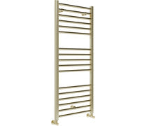 Desir Straight 30mm Ladder Radiator - Brushed Brass