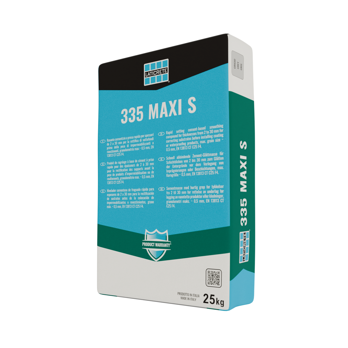 Laticrete 335 MAXI S Full Pallet X48 Bags Grey