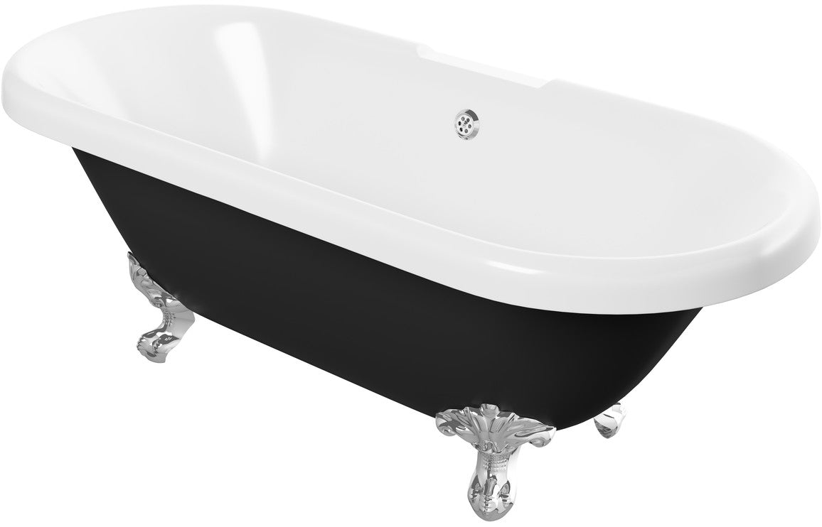 Septimus Freestanding 1690x740x620mm 2TH Bath w/Feet