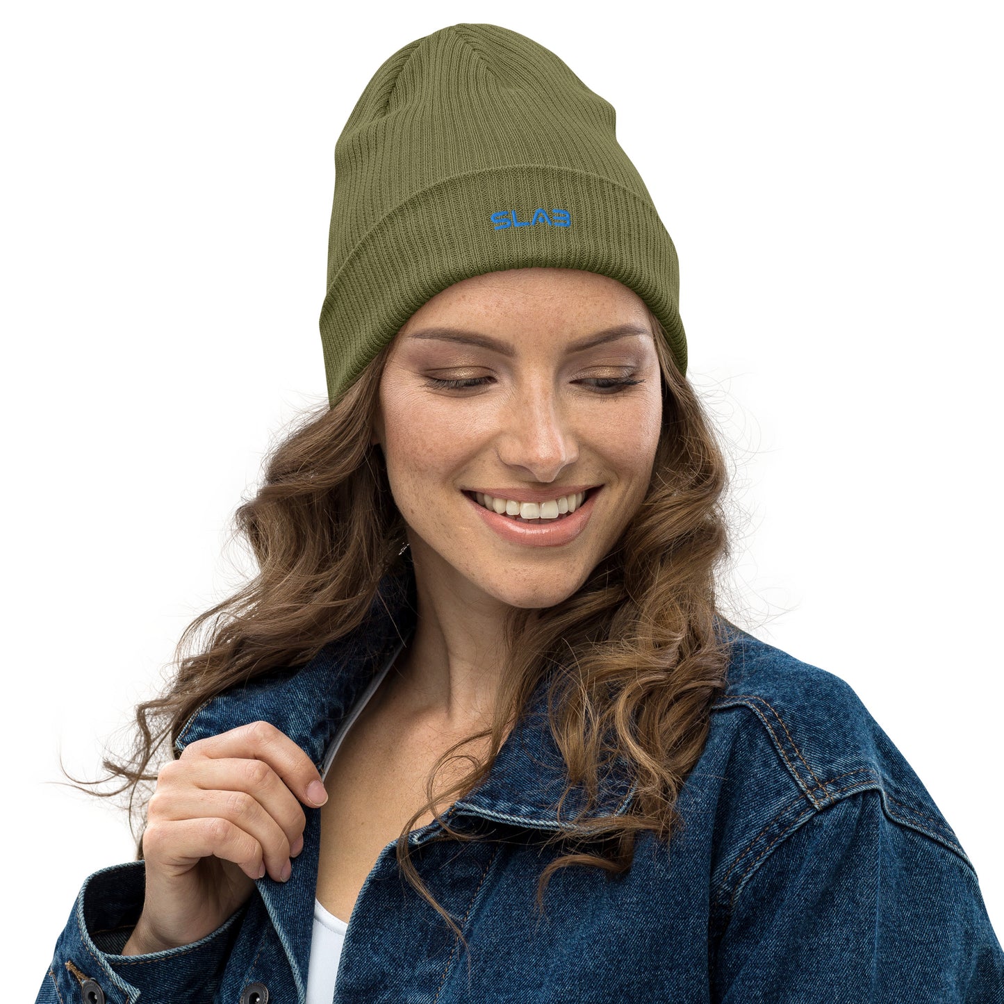 SLAB Organic ribbed beanie image 2