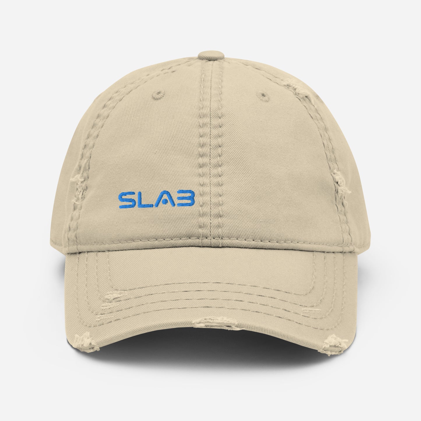 SLAB Distressed Dad Hat image 3