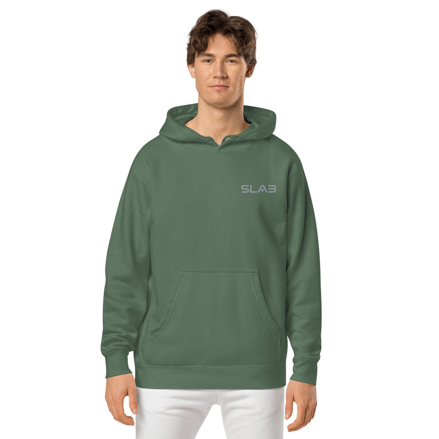 SLAB Unisex pigment-dyed hoodie image 6