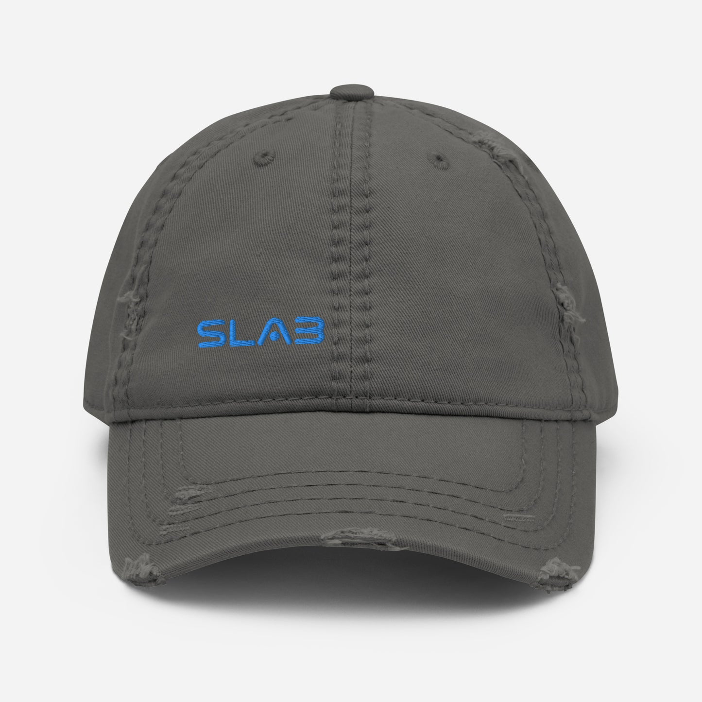SLAB Distressed Dad Hat image 2