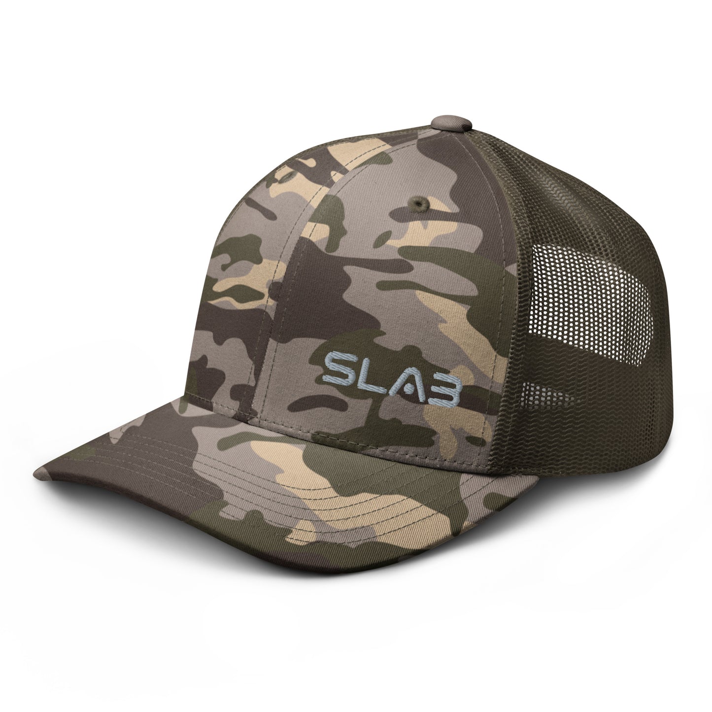 SLAB Camouflage trucker hat image 14