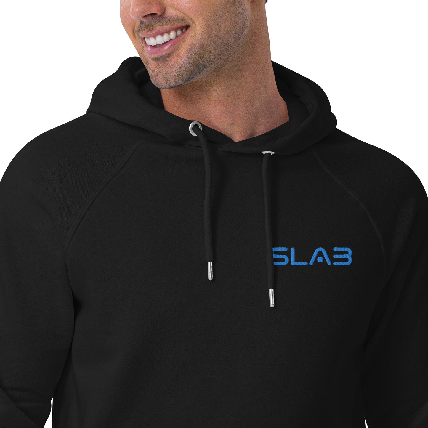 SLAB Unisex eco raglan hoodie image 3