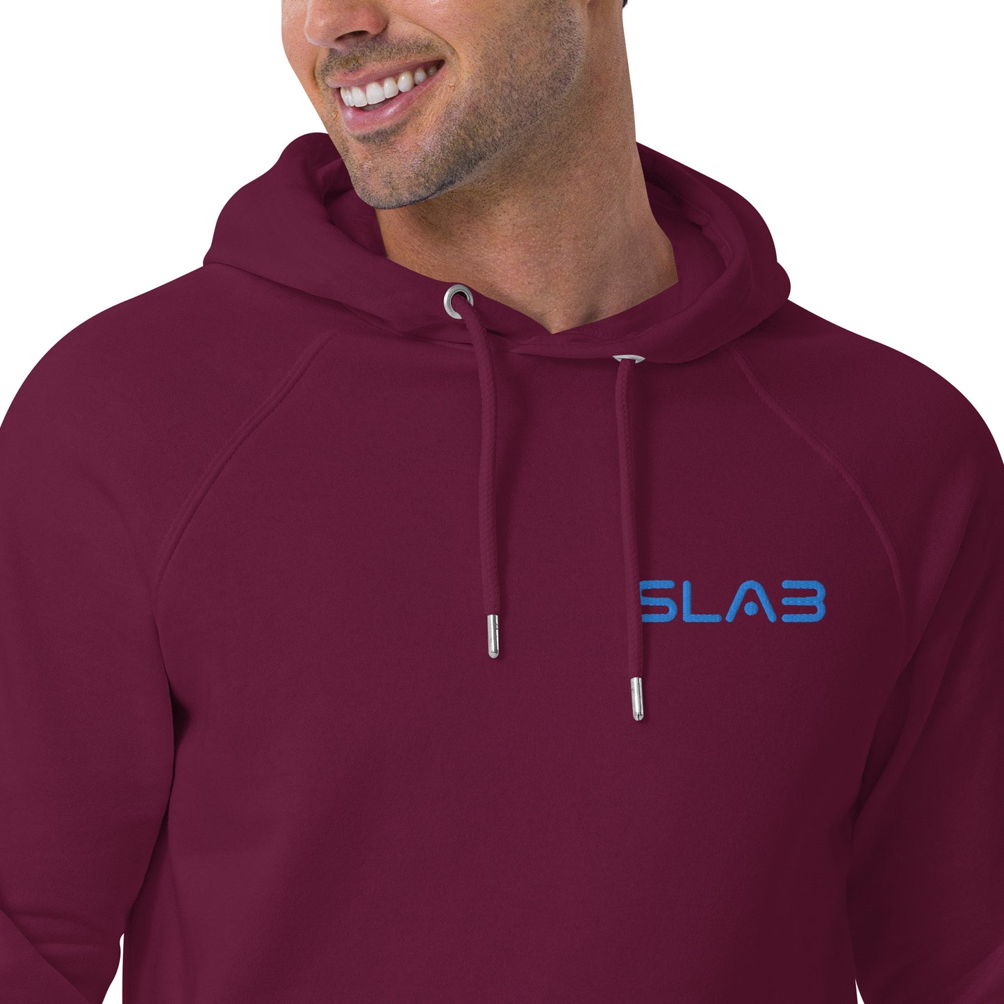 SLAB Unisex eco raglan hoodie image 8