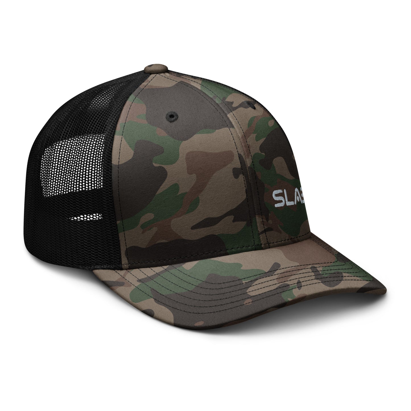 SLAB Camouflage trucker hat image 3