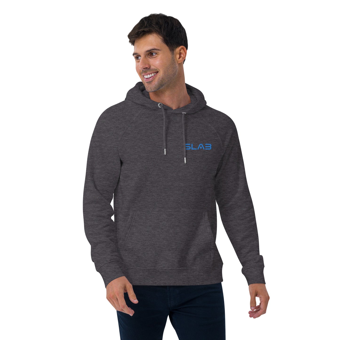 SLAB Unisex eco raglan hoodie image 12