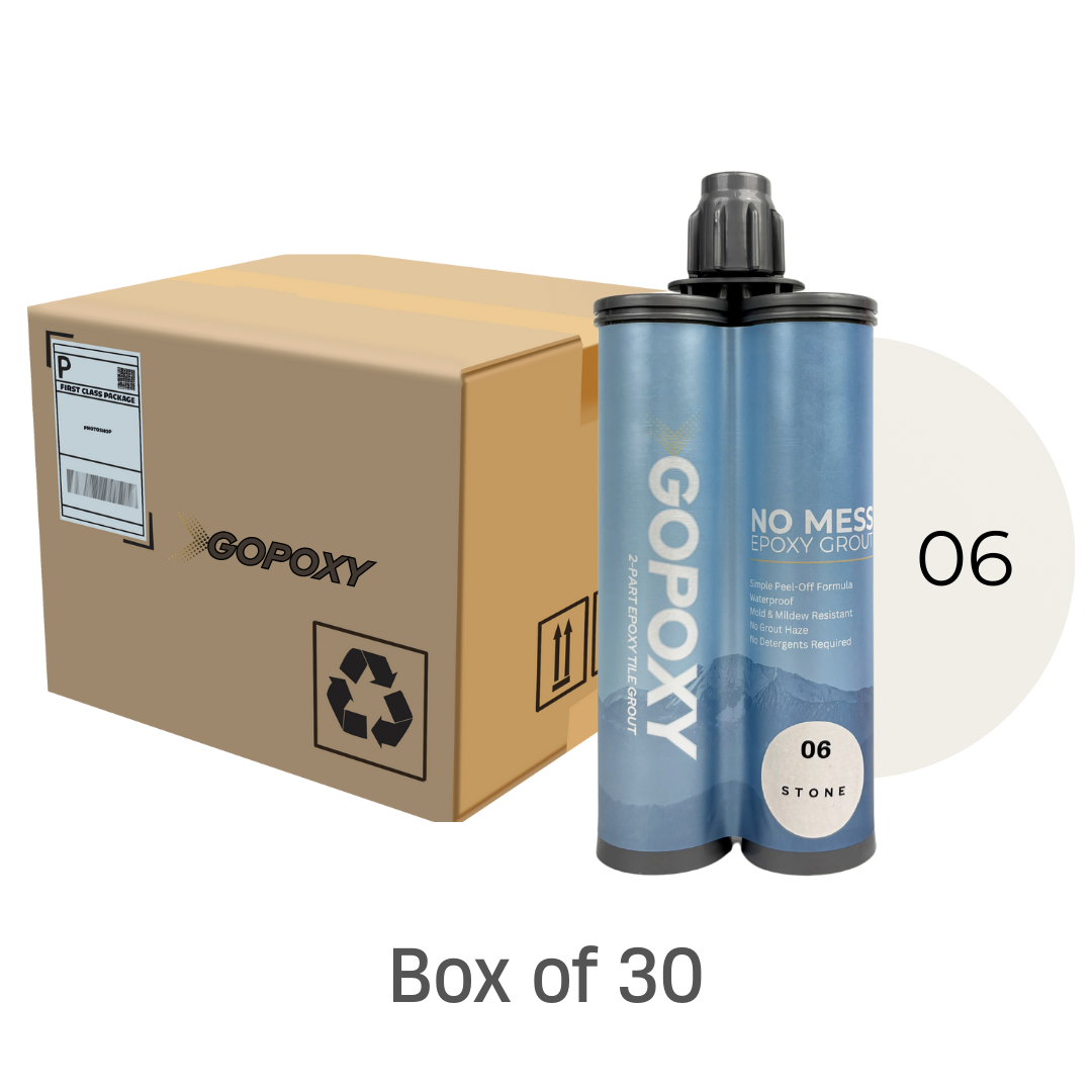 GoPoxy 'No Mess' Epoxy Grout – Box of 30