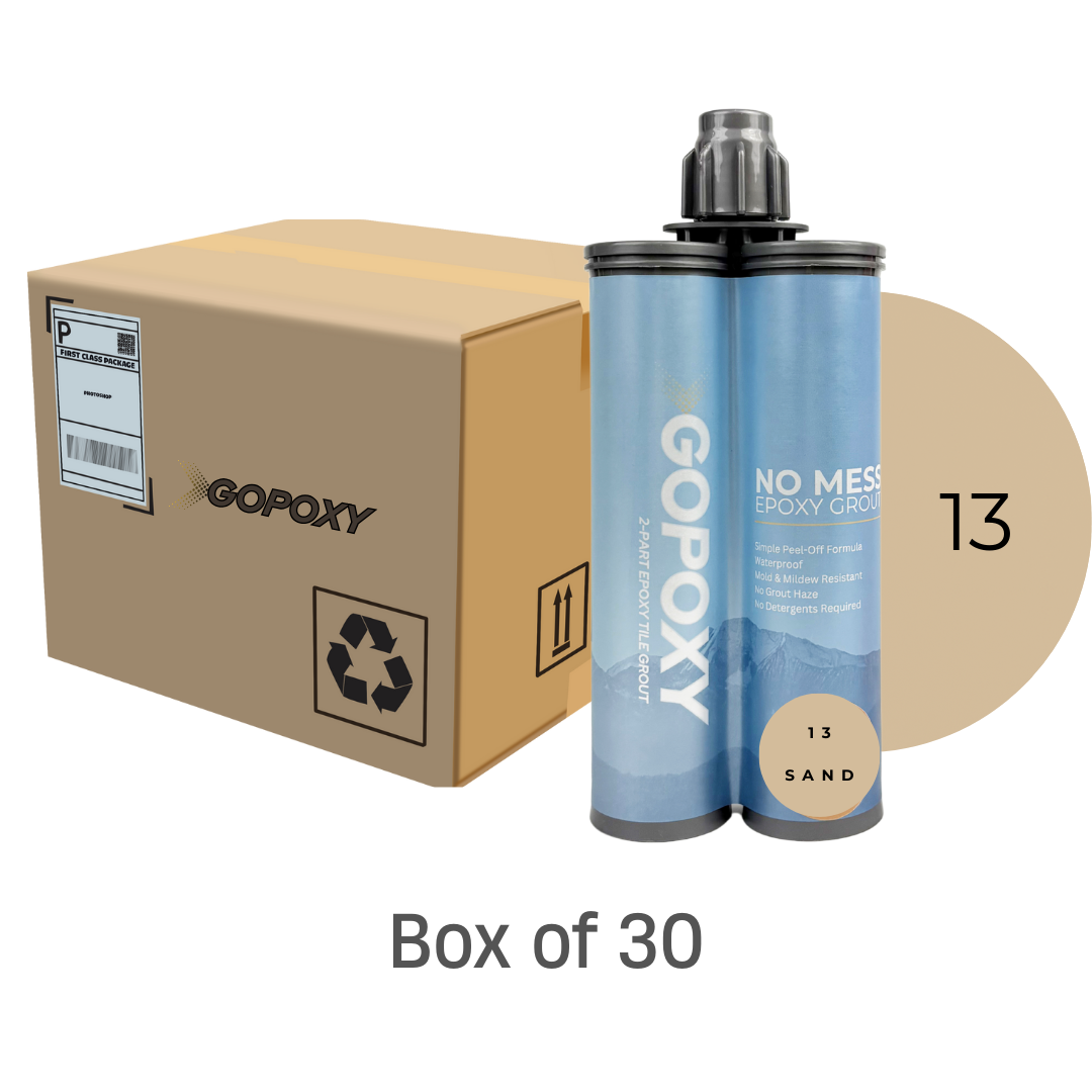 GoPoxy 'No Mess' Epoxy Grout – Box of 30