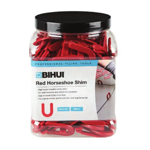 3MM BIHUI HORSESHOE SHIM SPACERS PACK OF 350 image 0