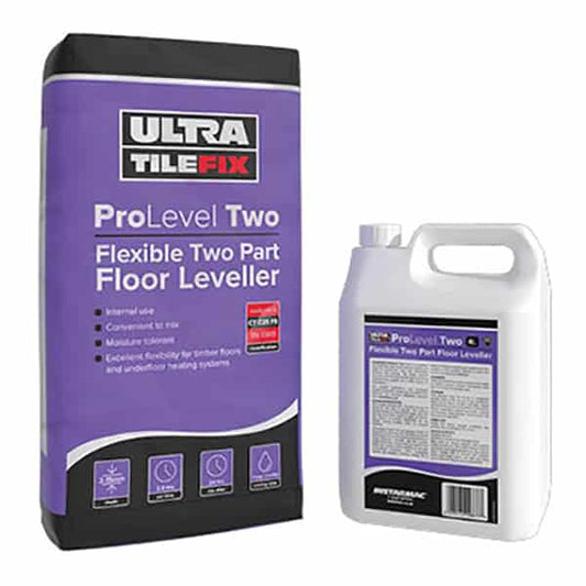 ULTRATILE PROLEVEL TWO SELF LEVELLING COMPOUND – 20KG 4L image 0