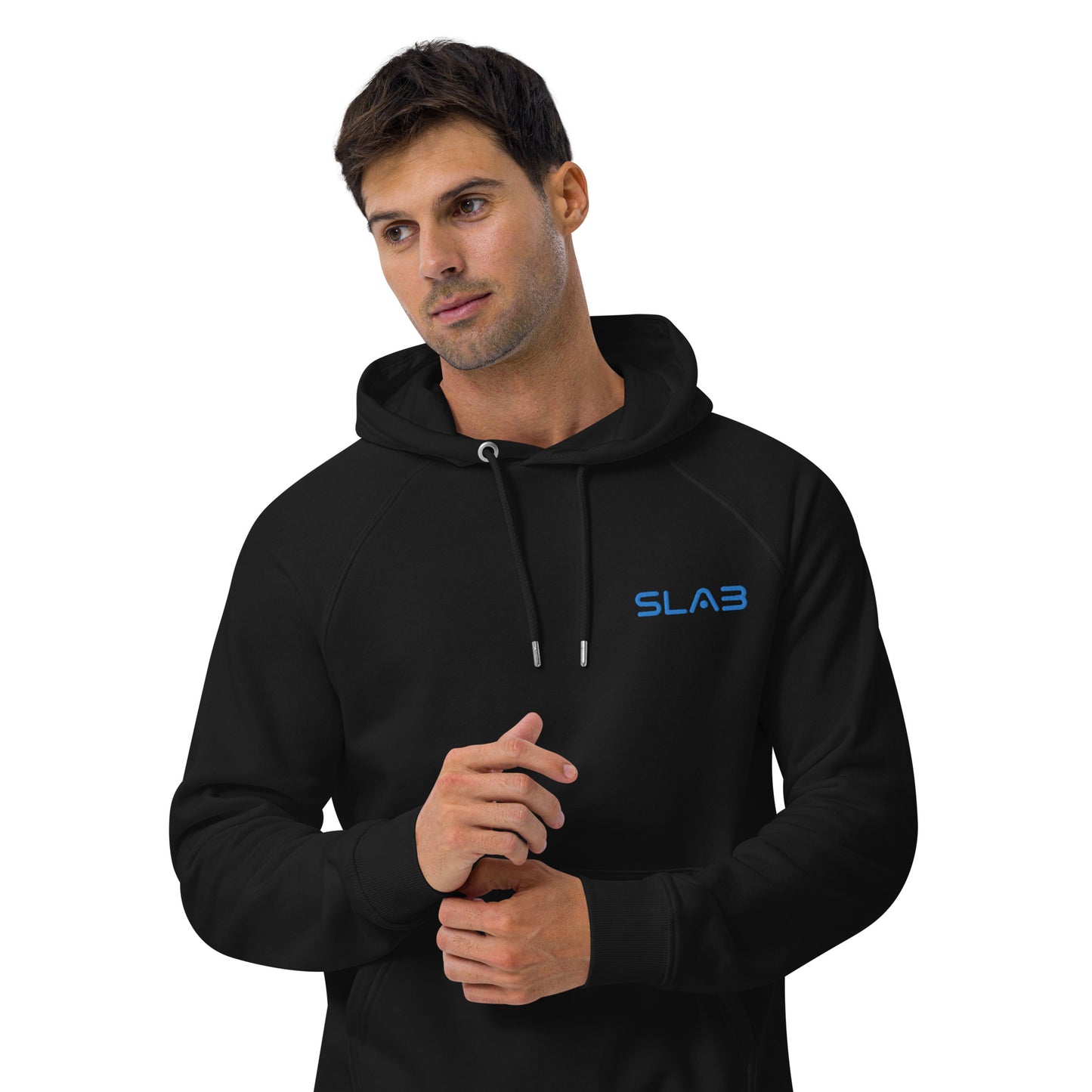 SLAB Unisex eco raglan hoodie image 4