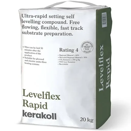 Kerakoll  Levelflex Rapid SELF LEVELLING COMPOUND – 20KG image 0
