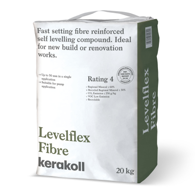 Kerakoll  LEVELFLEX Fibre SELF LEVELLING COMPOUND – 20KG image 0