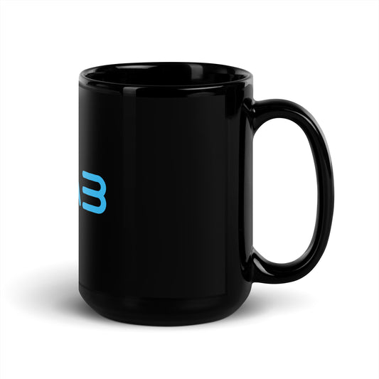 SLAB Black Glossy Mug image 0