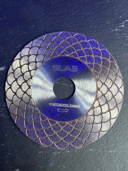 Slab Cawabunga Dual Diamond Blades Cutting & Shaping 115mm image 0
