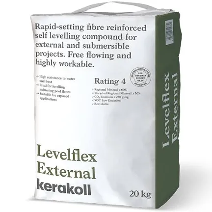 Kerakoll External Leveller Fast Set Self Levelling Compound 25kg x40 bags image 0