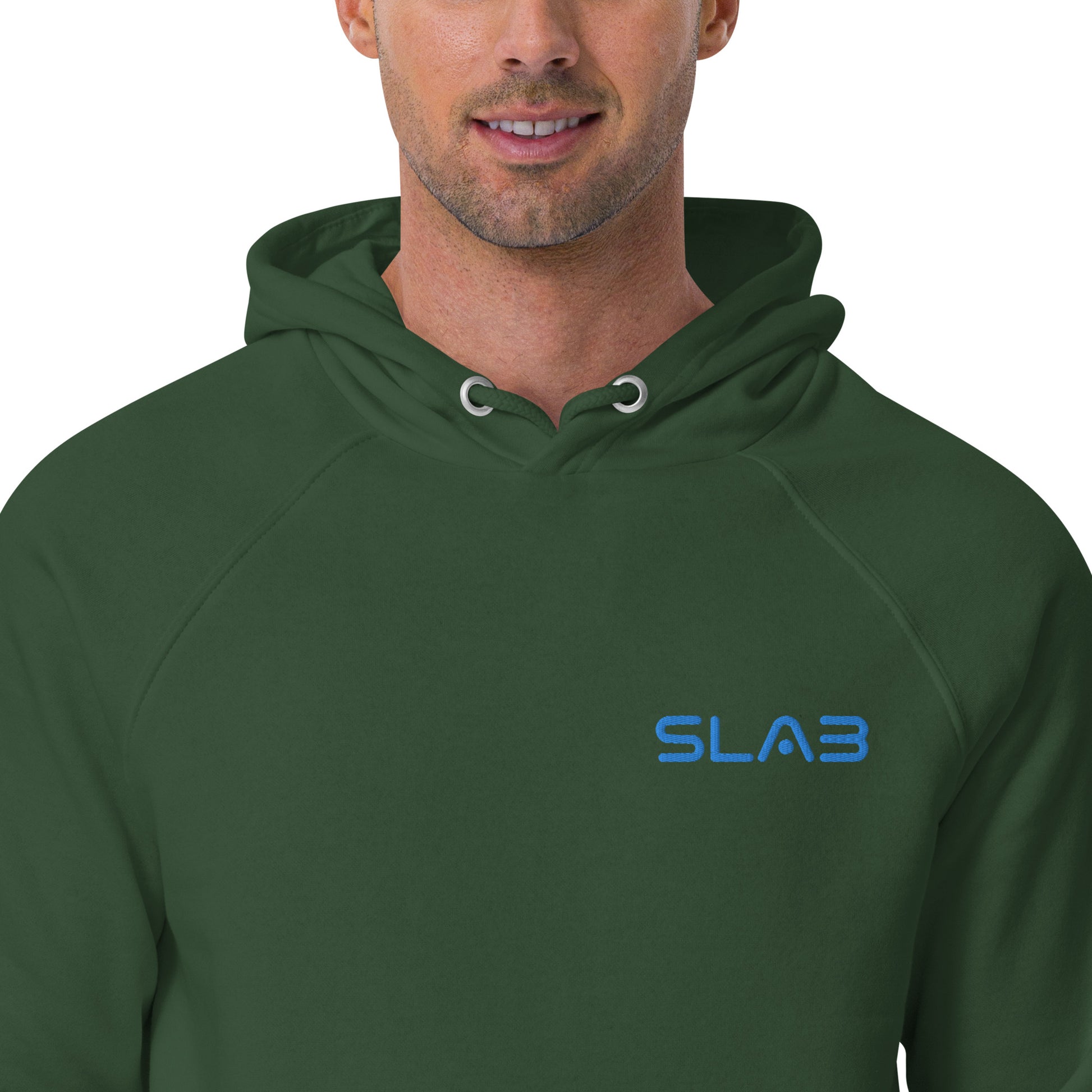 SLAB Unisex eco raglan hoodie image 15