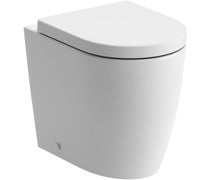 Adonis Comfort Height Rimless Back To Wall WC & Soft Close Seat