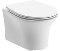 Andreas Rimless Wall Hung WC & Soft Close Seat