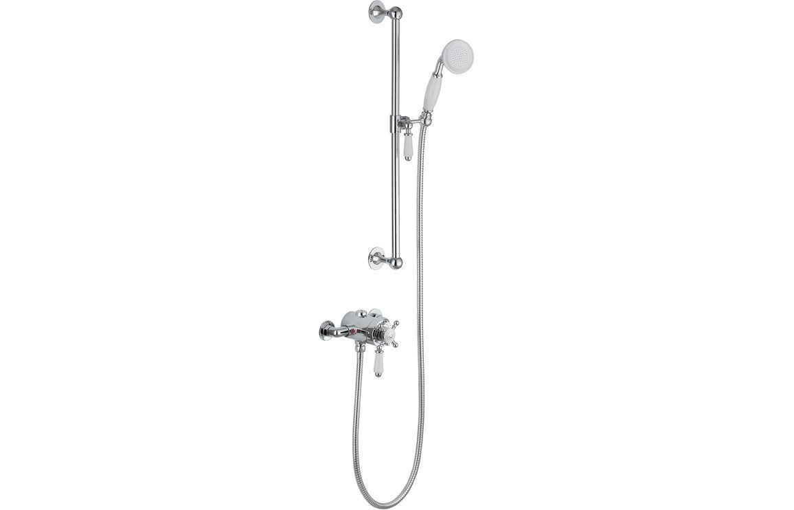 Ardon Shower Pack One - Concentric Single Outlet Shower Valve & Riser Kit