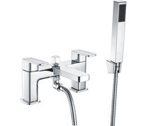 Bodelva Bath/Shower Mixer & Bracket - Chrome