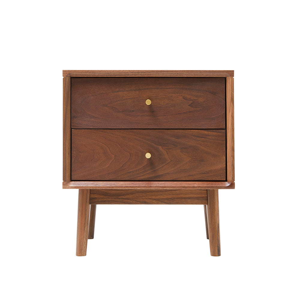Wright Walnut Bedside Table