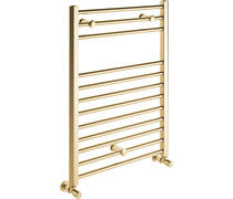 Desir Straight 30mm Ladder Radiator - Brushed Brass