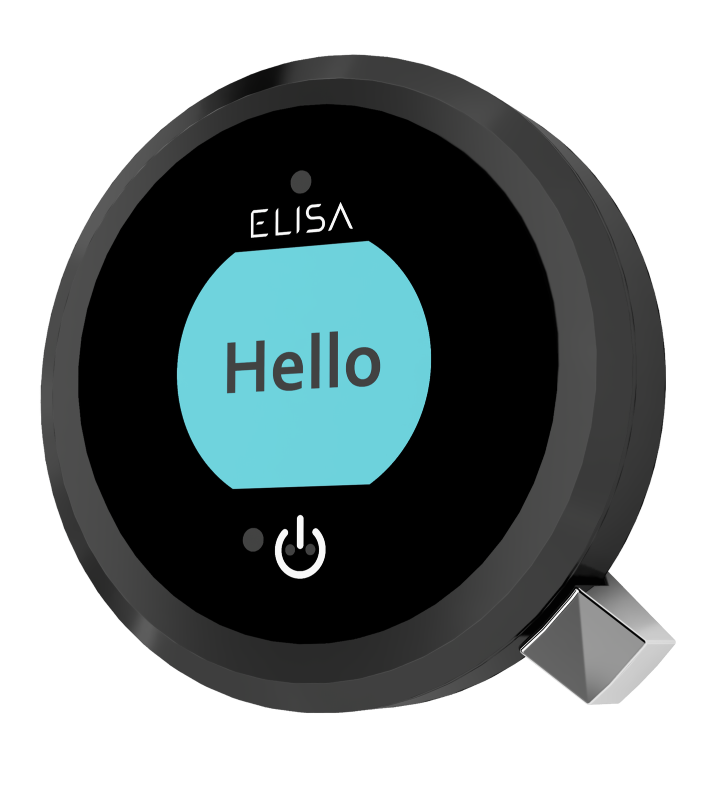 Elisa Intuition Divert Concealed Smart Hand Shower, Fixed Ceiling Head & Remote for HP/Combi - Black