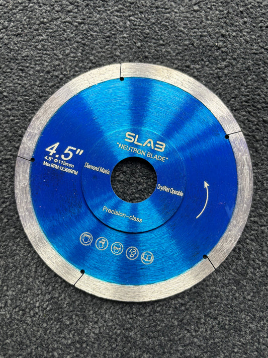 SLAB “Neutron Blade” – 115mm (4.5”) Precision Diamond Blade