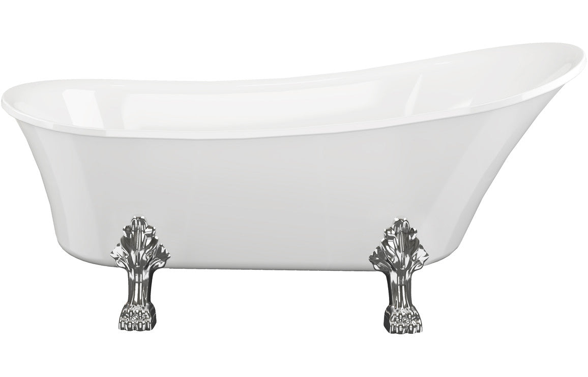 Octavius Freestanding 1620x700x770mm 0TH Bath w/Feet