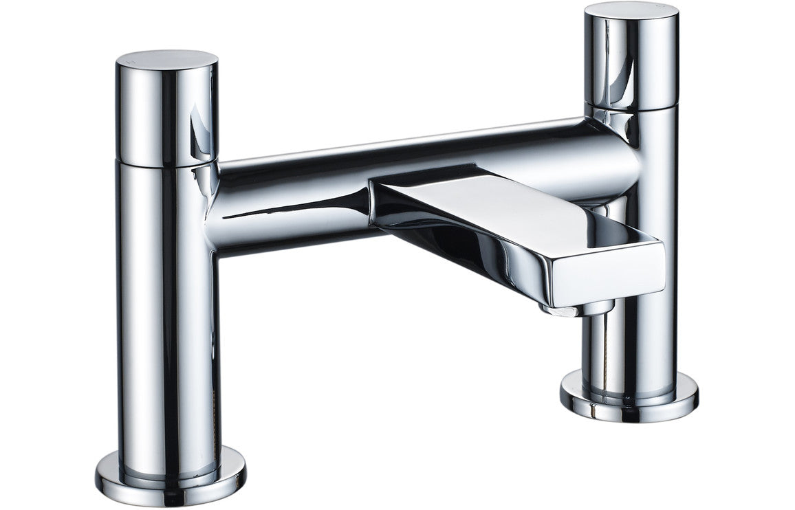 Trewhiddle Bath Filler - Chrome