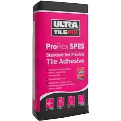 Ultra Tile SPES STANDARD Set Tile Adhesive S1 - Full Pallet - 54 x 20kg - GREY image 0