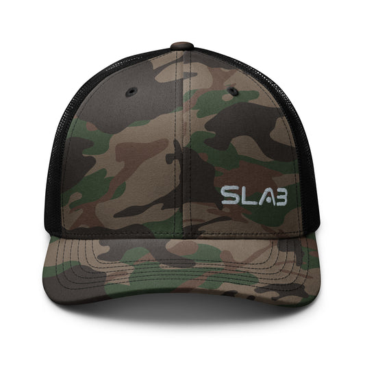 SLAB Camouflage trucker hat image 0