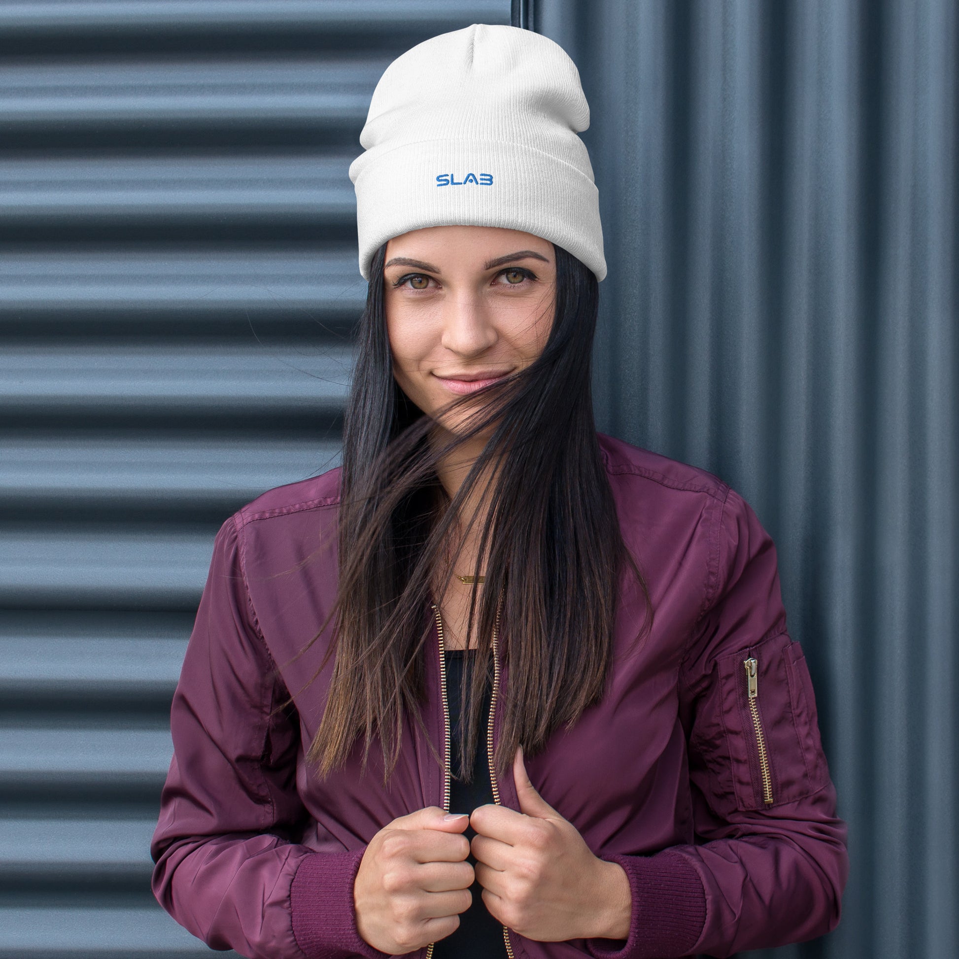 SLAB Embroidered Beanie image 5