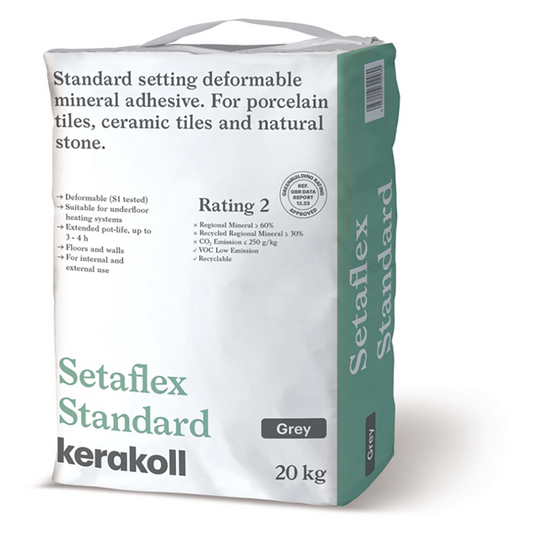 Kerakoll setaflex standard set S1 adhesive grey 20kg image 0